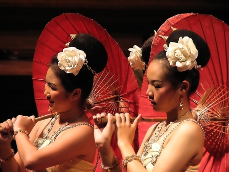 Thaise danseressen
