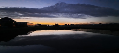 Nieuwe zonsondergang 