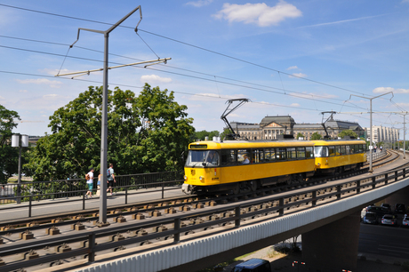 Tram in Dresden