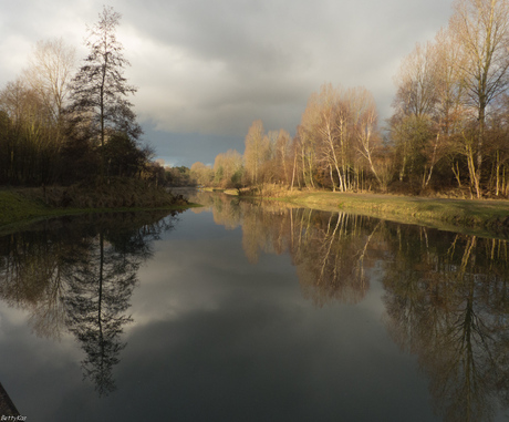 In de Amsterdamse Waterleidingduinen.