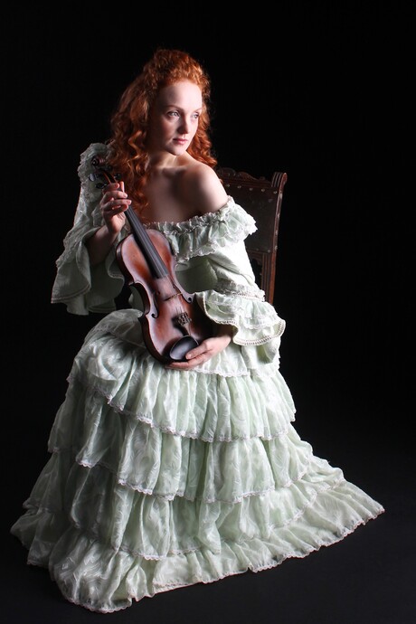 Ivory Flame with violin