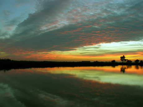 Zonsondergang Noordeinde