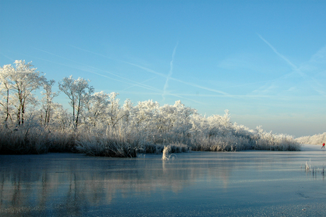 winterse spiegeling