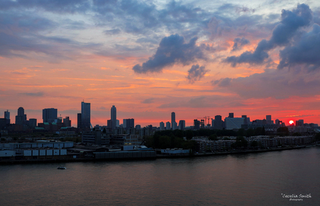 Skyline sunset