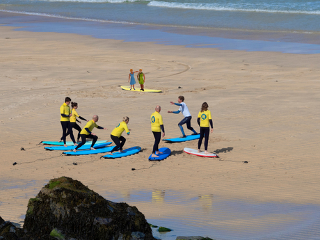 Surfles in St Ives Cornwall