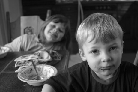 Brinta met hagelslag