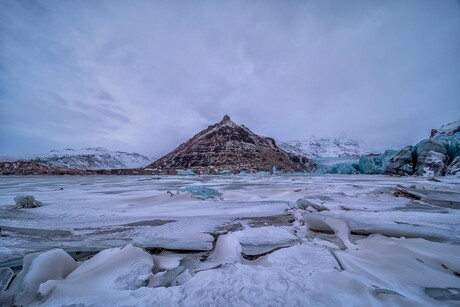 Gletsjer Svinafellsjokull
