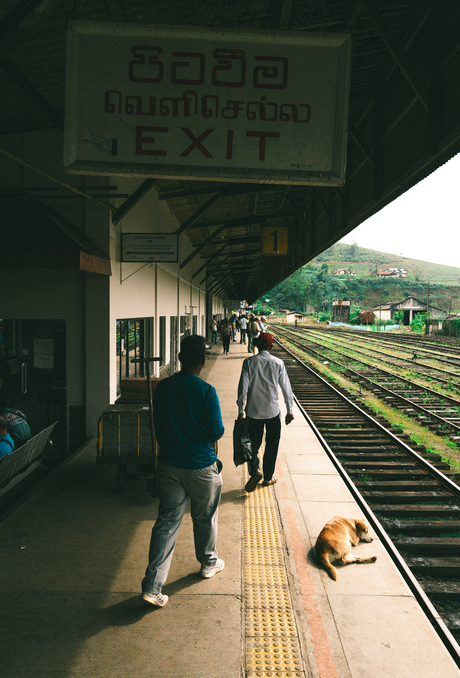 Waiting for the train to Bandarawela