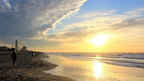 Sunset in Holland