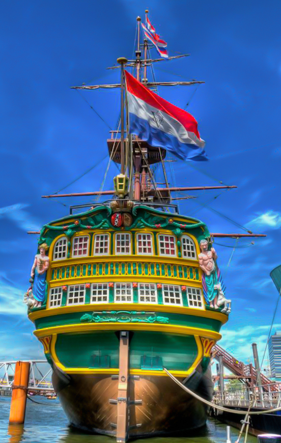Kader Stressvol Berg VOC schip, De Amsterdam - foto van antonio77 - Zoom.nl