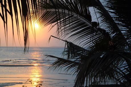 zonsondergang Zanzibar