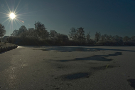 Winterse dag in december