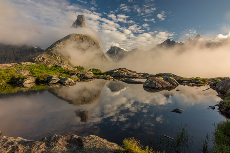 Lifting clouds