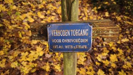 Verboden toegang