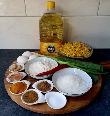 Frikadel Djagoeng ingredients