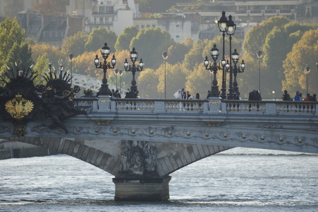 pont Alexandre III in herfstkleuren