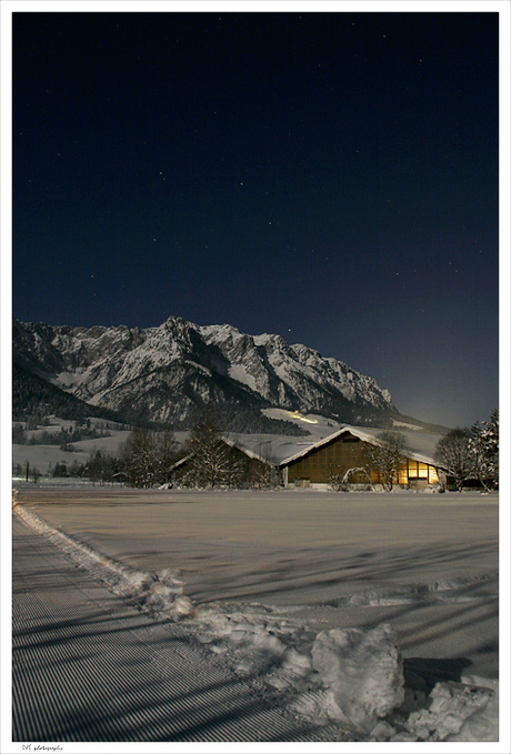 Walchsee by night