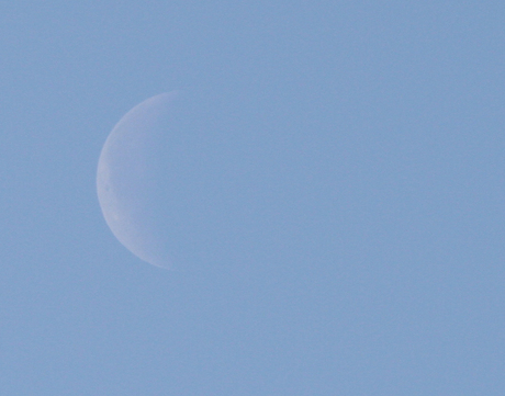 Moon at day