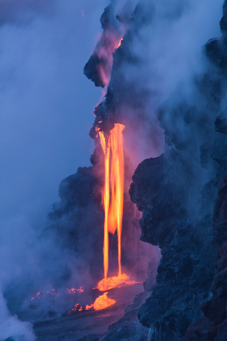 Hawaii, Big Island Lava vingers