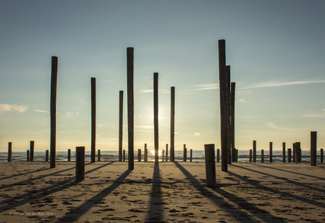 Zonsondergang bij Petten...