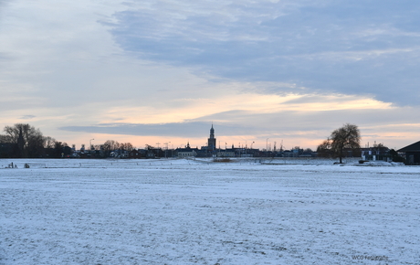 Kampen bij winter