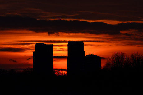 Zonsondergang op Tweede Kerstdag