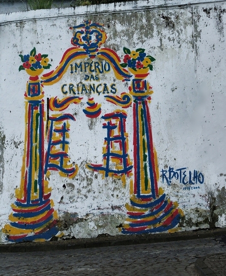 Kunst/Graffiti(?) op de Azoren
