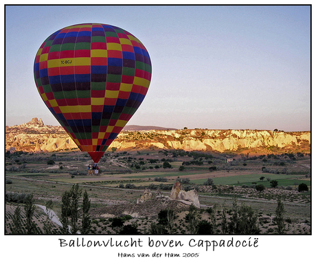 Ballonvlucht boven Cappadocië