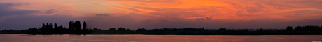 Zonsondergang panorama