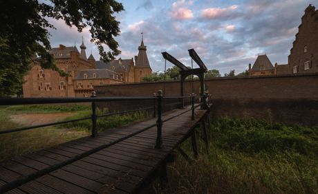 Betoverend Doorwerth Kasteel - Schilderij uit de 17e Eeuw