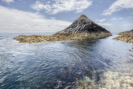 Basaltformaties bij Staffa