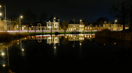 Singel Alkmaar by night 