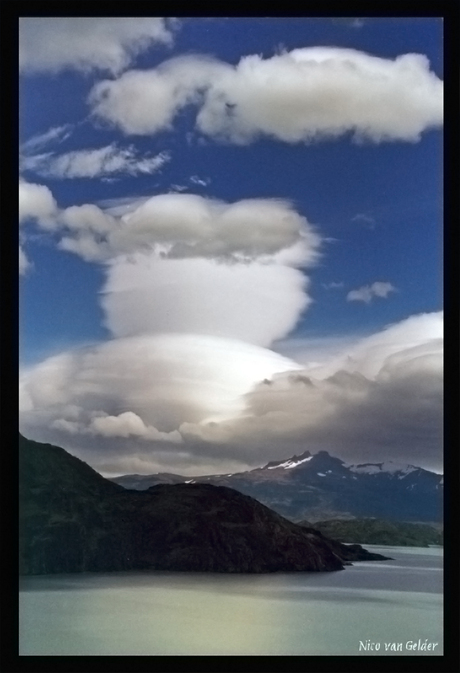 Patagonië: Lenticulaire wolken