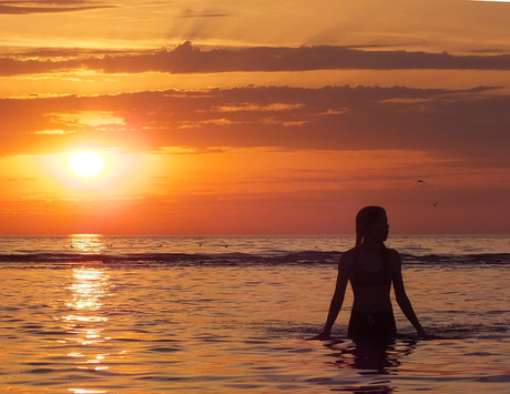 zonsondergang katwijk aan zee