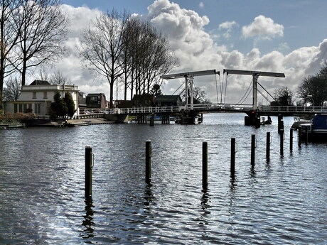 Over de vecht.