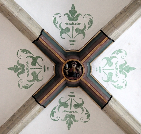 Heel hoog op het plafon 