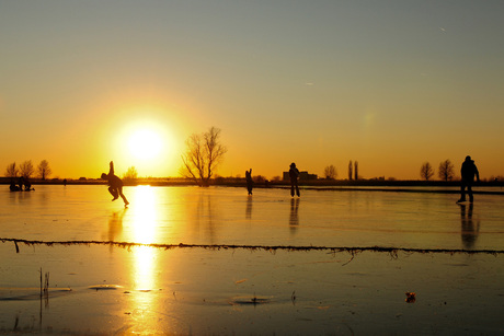 Jaa we kunnen schaatsen