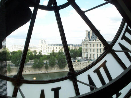 Paris, vanuit musee D'Orsay