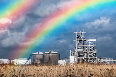 Dubbele regenboog