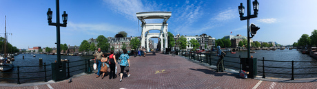 Bridge over the river Amstel