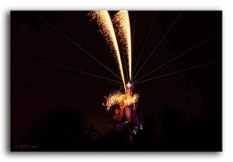 Vuurwerk- en Lasershow Disney