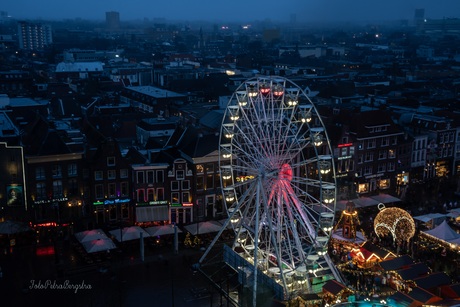 reuzerat brengt kleur aan de stad