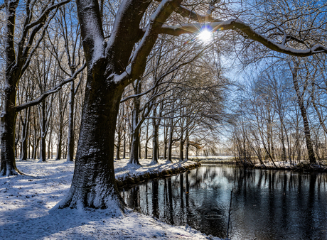 Winters weertje