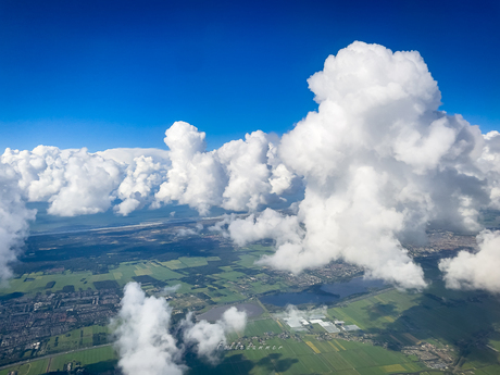 Zuid-Holland van boven.