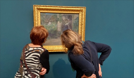 Kijk, die penseelstreek!