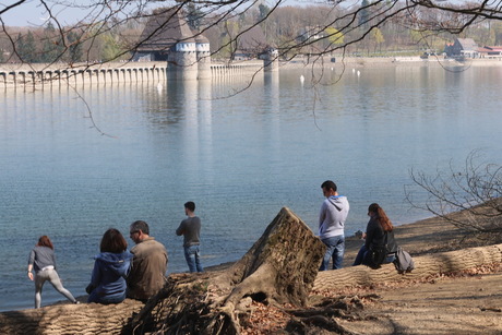 Möhnesee Duitsland.