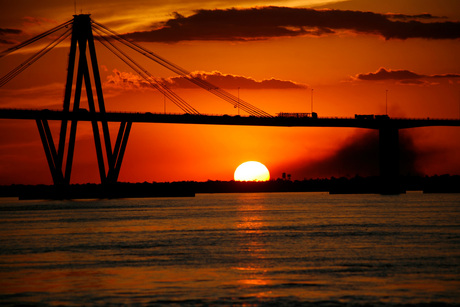 zonsondergang noord argentinie