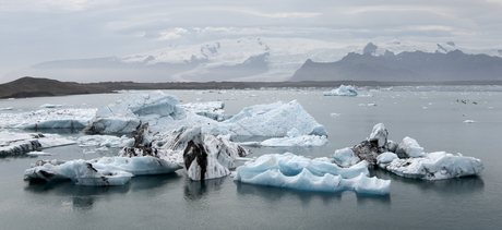 Ijsbergenmeer van Jökulsáelón