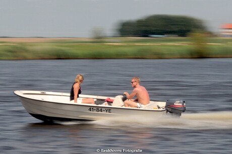 Bootje op het Zwartewater