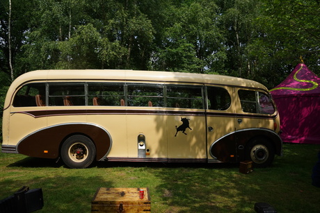 Mooie oude bus op de Fotofair 2016